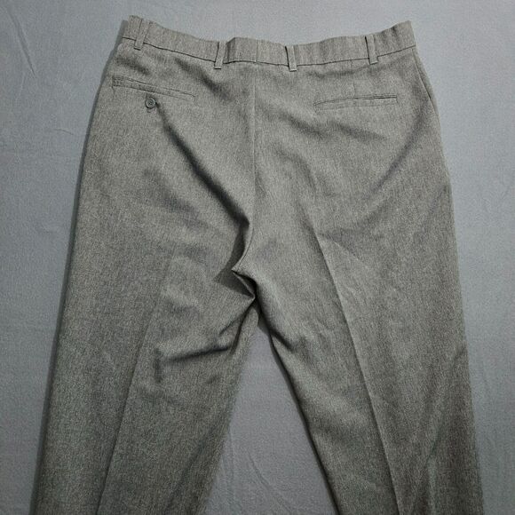 Levi's Action Slacks Men 38X32 (36X30) Gray Straight Leg Dress Pants Trousers - Picture 4 of 14